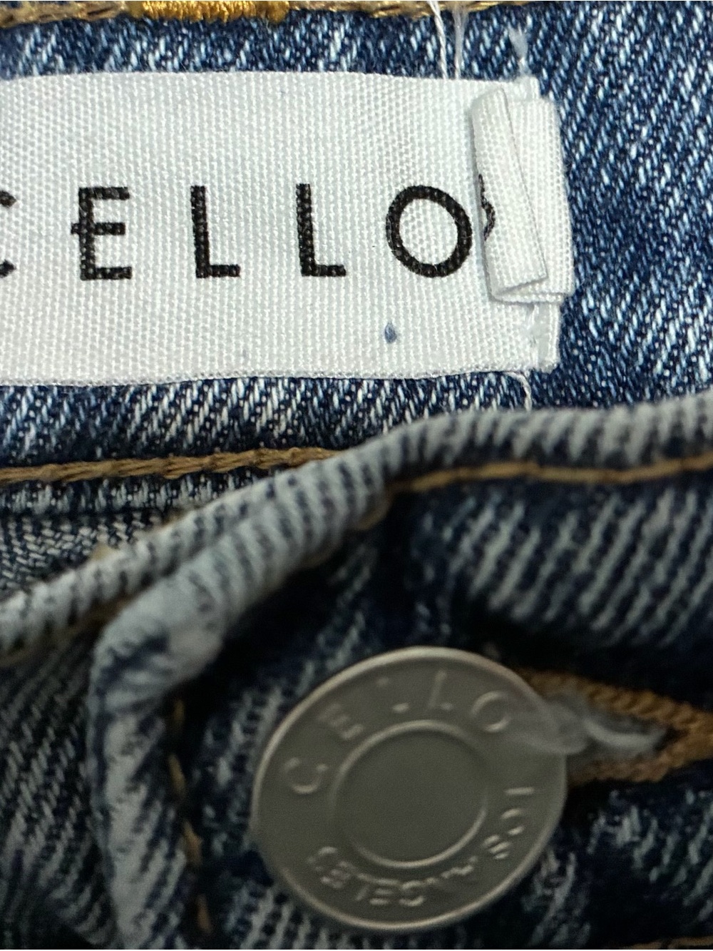 Cello Distressed Blue Denim Jeans - Picture 4 of 5